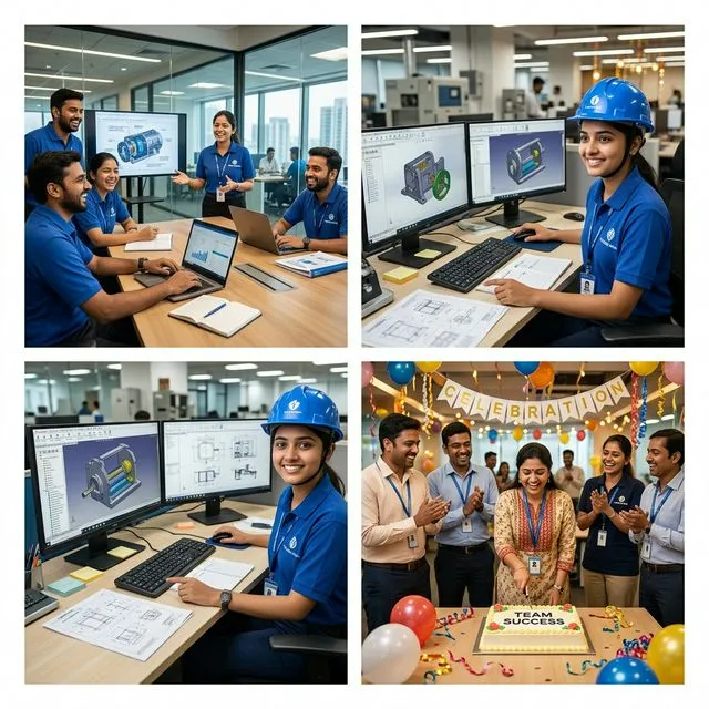 Life at Coachtech — team meetings, engineering work and celebrations